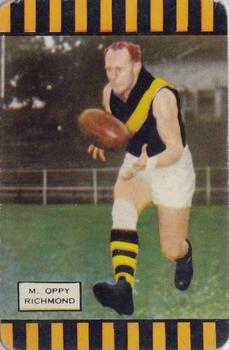 1954 Coles Victorian Footballers Series 1 #NNO Max Oppy Front